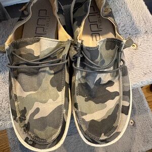 Hey Dude Camouflage Casual Loafers